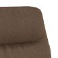 vidaXL Relaxsessel Braun Stoff vidaXL Relaxsessel Braun Stoff