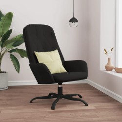 vidaXL Relaxsessel Schwarz Samt