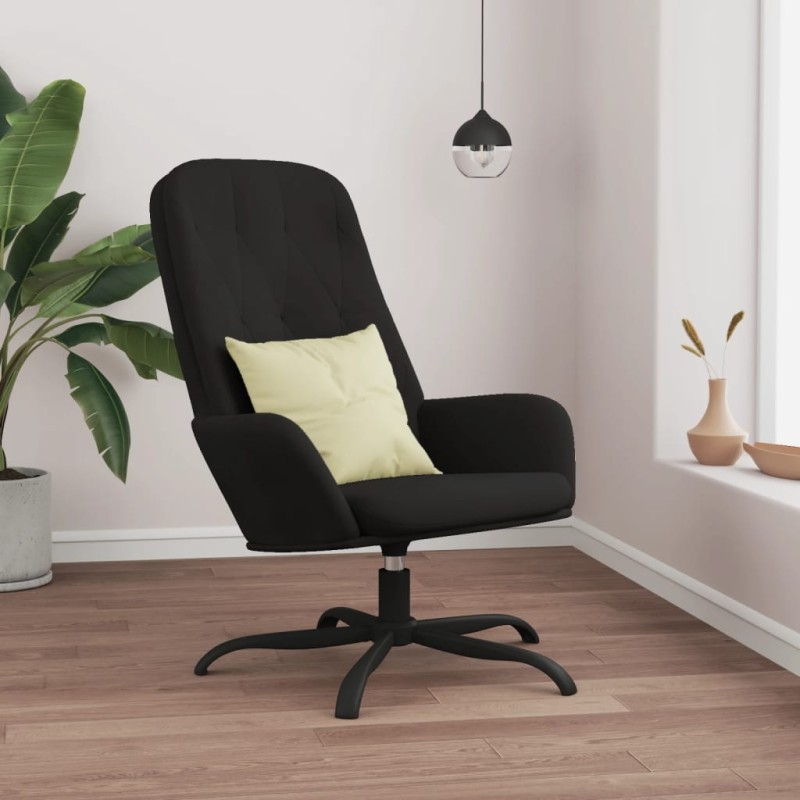 vidaXL Relaxsessel Schwarz Samt vidaXL Relaxsessel Schwarz Samt