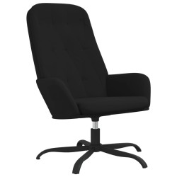 vidaXL Relaxsessel Schwarz Samt