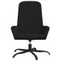 vidaXL Relaxsessel Schwarz Samt vidaXL Relaxsessel Schwarz Samt