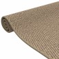 Teppichläufer Sisal-Optik Sandfarben 50x100 cm Teppichläufer Sisal-Optik Sandfarben 50x100 cm