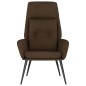 vidaXL Relaxsessel Braun Wildleder-Optik vidaXL Relaxsessel Braun Wildleder-Optik