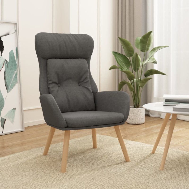 vidaXL Relaxsessel Dunkelgrau Stoff vidaXL Relaxsessel Dunkelgrau Stoff