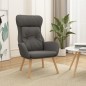 vidaXL Relaxsessel Dunkelgrau Stoff vidaXL Relaxsessel Dunkelgrau Stoff