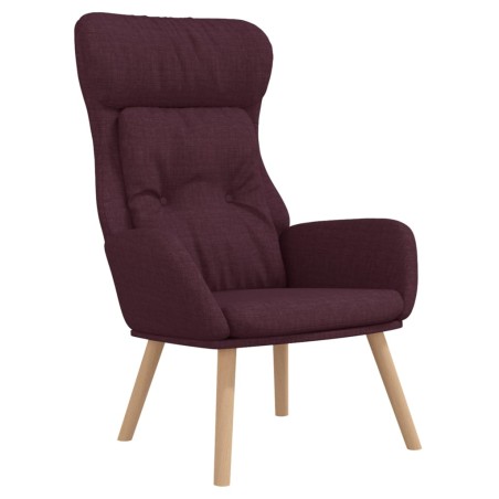 vidaXL Relaxsessel Lila Stoff