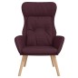 vidaXL Relaxsessel Lila Stoff vidaXL Relaxsessel Lila Stoff