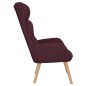 vidaXL Relaxsessel Lila Stoff vidaXL Relaxsessel Lila Stoff