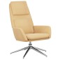 vidaXL Relaxsessel Creme Wildleder-Optik vidaXL Relaxsessel Creme Wildleder-Optik