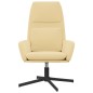 vidaXL Relaxsessel Cremeweiß Samt vidaXL Relaxsessel Cremeweiß Samt