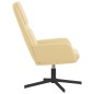 vidaXL Relaxsessel Cremeweiß Samt vidaXL Relaxsessel Cremeweiß Samt