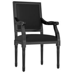 vidaXL Sessel Schwarz 54x59x99 cm Samt