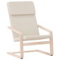 vidaXL Relaxsessel Creme Stoff vidaXL Relaxsessel Creme Stoff