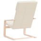 vidaXL Relaxsessel Creme Stoff vidaXL Relaxsessel Creme Stoff
