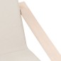 vidaXL Relaxsessel Creme Stoff vidaXL Relaxsessel Creme Stoff