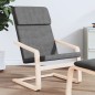 vidaXL Relaxsessel Dunkelgrau Stoff vidaXL Relaxsessel Dunkelgrau Stoff
