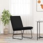 vidaXL Loungesessel Schwarz 52x75x76 cm Stoff vidaXL Loungesessel Schwarz 52x75x76 cm Stoff