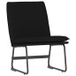 vidaXL Loungesessel Schwarz 52x75x76 cm Stoff vidaXL Loungesessel Schwarz 52x75x76 cm Stoff