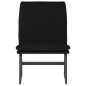 vidaXL Loungesessel Schwarz 52x75x76 cm Stoff vidaXL Loungesessel Schwarz 52x75x76 cm Stoff