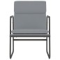 vidaXL Loungesessel Hellgrau 55x64x80 cm Stoff vidaXL Loungesessel Hellgrau 55x64x80 cm Stoff