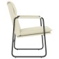 vidaXL Loungesessel Creme 55x64x80 cm Kunstleder vidaXL Loungesessel Creme 55x64x80 cm Kunstleder