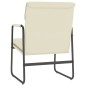 vidaXL Loungesessel Creme 55x64x80 cm Kunstleder vidaXL Loungesessel Creme 55x64x80 cm Kunstleder