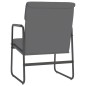 vidaXL Loungesessel Grau 55x64x80 cm Kunstleder vidaXL Loungesessel Grau 55x64x80 cm Kunstleder