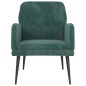 vidaXL Sessel Dunkelgrün 62x79x79 cm Samt vidaXL Sessel Dunkelgrün 62x79x79 cm Samt