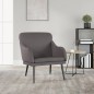 vidaXL Sessel Grau 63x76x80 cm Kunstleder vidaXL Sessel Grau 63x76x80 cm Kunstleder