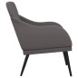vidaXL Sessel Grau 63x76x80 cm Kunstleder vidaXL Sessel Grau 63x76x80 cm Kunstleder