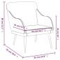 vidaXL Sessel Grau 63x76x80 cm Kunstleder vidaXL Sessel Grau 63x76x80 cm Kunstleder