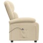 vidaXL Relaxsessel Elektrisch Creme Stoff vidaXL Relaxsessel Elektrisch Creme Stoff