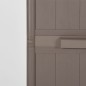 vidaXL Gartenschrank Braun 65x45x172 cm PP Holz-Optik vidaXL Gartenschrank Braun 65x45x172 cm PP Holz-Optik