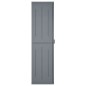 vidaXL Gartenschrank Grau 65x45x172 cm PP Rattan vidaXL Gartenschrank Grau 65x45x172 cm PP Rattan
