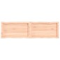 vidaXL Tischplatte 140x40x6 cm Massivholz Eiche Unbehandelt Baumkante vidaXL Tischplatte 140x40x6 cm Massivholz Eiche Unbehandelt Baumkante