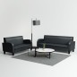 vidaXL 2-tlg. Sofa-Set Kunstleder Schwarz vidaXL 2-tlg. Sofa-Set Kunstleder Schwarz