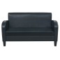 vidaXL 2-tlg. Sofa-Set Kunstleder Schwarz vidaXL 2-tlg. Sofa-Set Kunstleder Schwarz