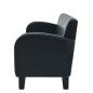 vidaXL 2-tlg. Sofa-Set Kunstleder Schwarz vidaXL 2-tlg. Sofa-Set Kunstleder Schwarz