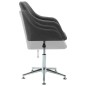 vidaXL Esszimmerstühle Drehbar 4 Stk. Dunkelgrau Stoff vidaXL Esszimmerstühle Drehbar 4 Stk. Dunkelgrau Stoff