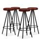 vidaXL 9-tlg. Bar-Set Massivholz Akazie und Echtleder vidaXL 9-tlg. Bar-Set Massivholz Akazie und Echtleder