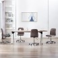 vidaXL Esszimmerstühle 4 Stk. Taupe Stoff vidaXL Esszimmerstühle 4 Stk. Taupe Stoff