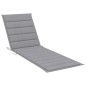 vidaXL Sonnenliege mit Tisch und Auflage Akazie Massivholz vidaXL Sonnenliege mit Tisch und Auflage Akazie Massivholz