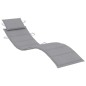vidaXL Sonnenliege mit Tisch und Auflage Massivholz Akazie vidaXL Sonnenliege mit Tisch und Auflage Massivholz Akazie