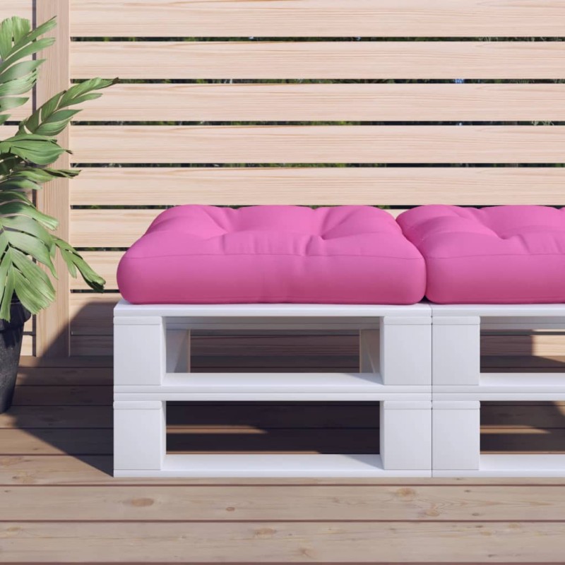 vidaXL Palettenkissen Rosa 50x50x12 cm Stoff vidaXL Palettenkissen Rosa 50x50x12 cm Stoff