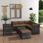 vidaXL 8-tlg. Garten-Sofagarnitur aus Paletten mit Kissen Kiefernholz vidaXL 8-tlg. Garten-Sofagarnitur aus Paletten mit Kissen Kiefernholz