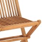 vidaXL 3-tlg. Garten-Essgruppe mit Kissen Klappbar Massivholz Teak vidaXL 3-tlg. Garten-Essgruppe mit Kissen Klappbar Massivholz Teak