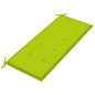 vidaXL Gartenbank mit Auflage 120 cm Massivholz Akazie vidaXL Gartenbank mit Auflage 120 cm Massivholz Akazie