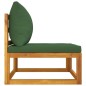 2-tlg. Garten-Sofa-Set mit Kissen Massivholz Akazie 2-tlg. Garten-Sofa-Set mit Kissen Massivholz Akazie