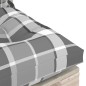 vidaXL Garten-Mittelsofa aus Paletten mit Kissen Kiefernholz vidaXL Garten-Mittelsofa aus Paletten mit Kissen Kiefernholz