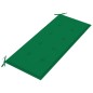 vidaXL Gartenbank mit Auflage 120 cm Massivholz Akazie vidaXL Gartenbank mit Auflage 120 cm Massivholz Akazie